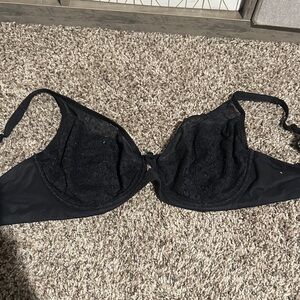 Black VS bra